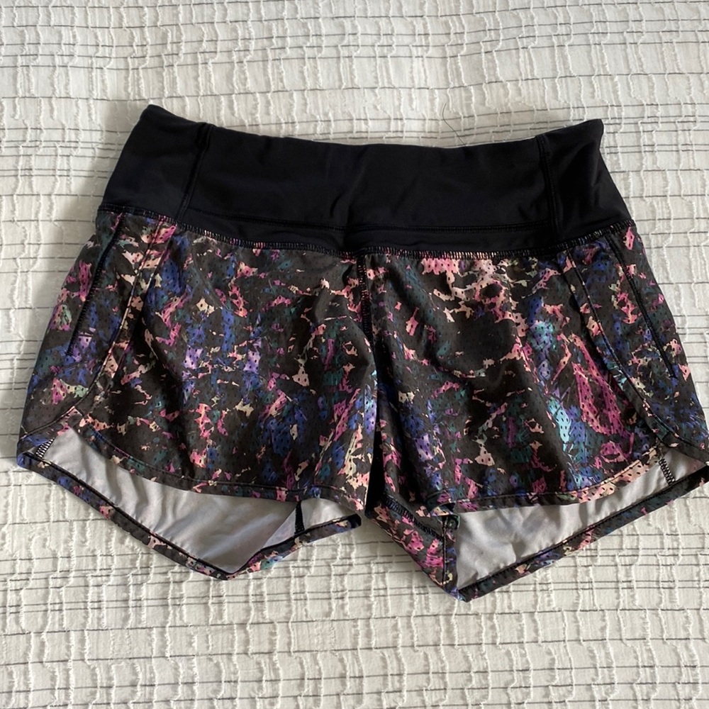 Lululemon 4 way stretch shorts